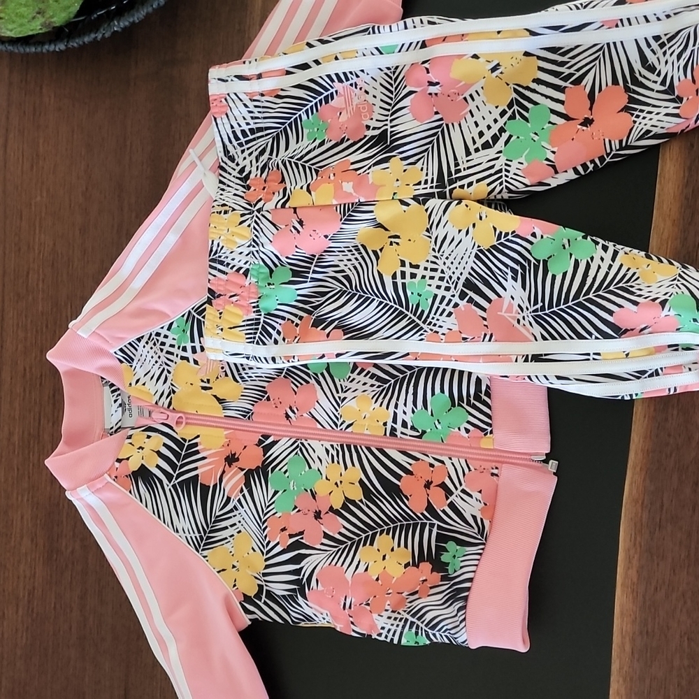 12-18 month girls adidas track suit